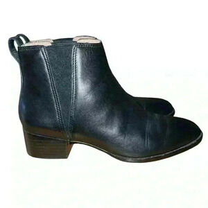 Madewell Leather Chelsea Ankle Boots